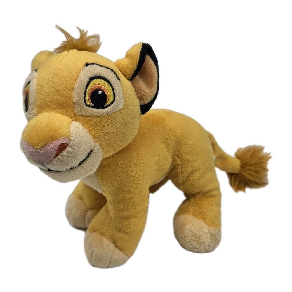Just Play Disney The Lion King Simba Plush Stuffed Animal Small Yellow Soft Toy